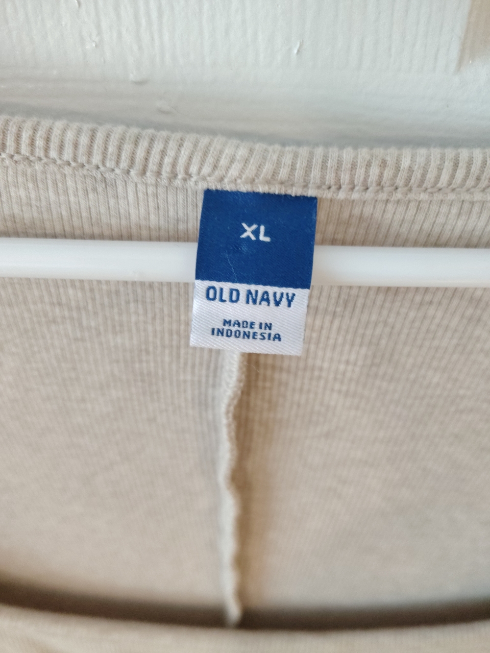Old Navy Light Beige Long Sleeve Square Neck Maxi Dress - Picture 4 of 6